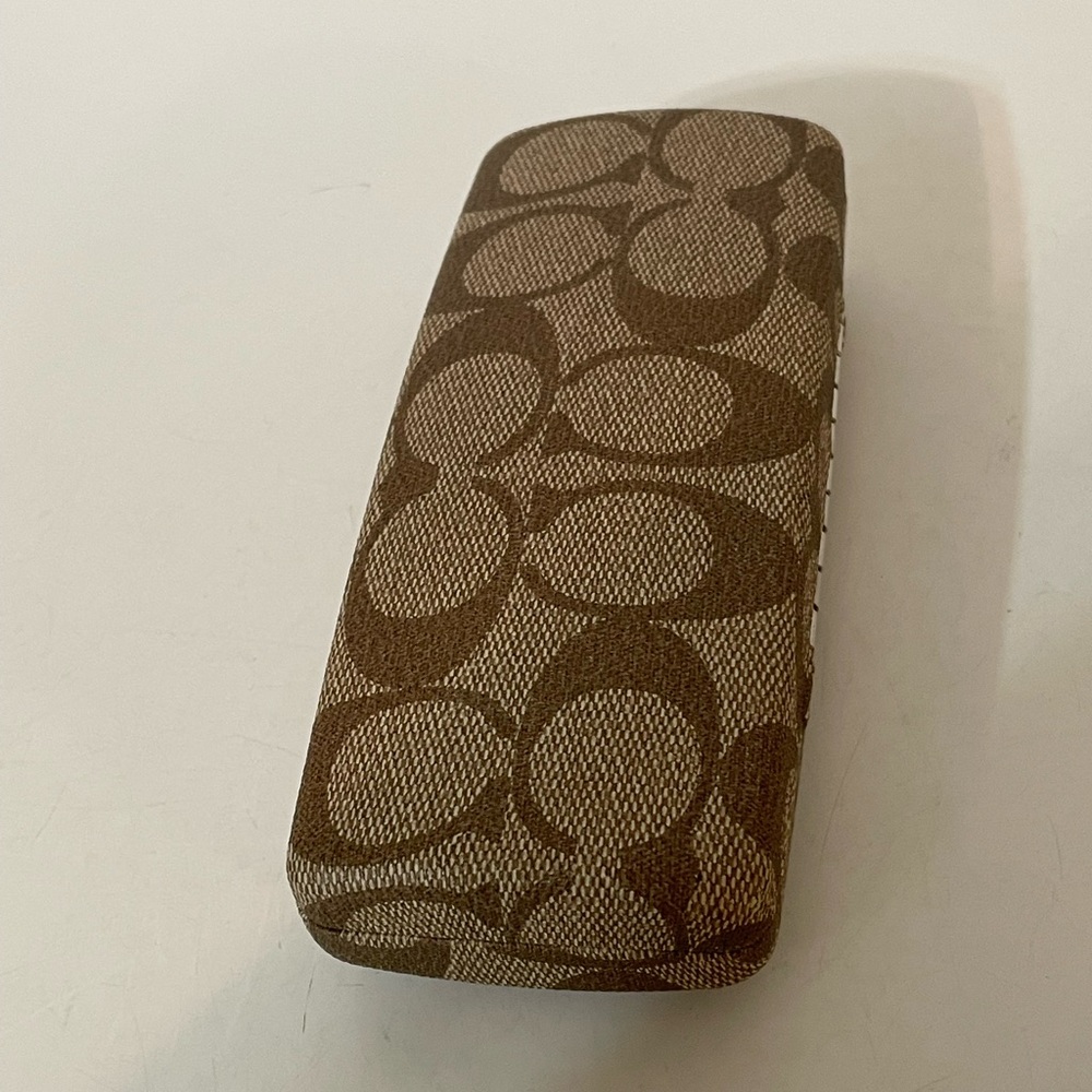 Coach Eyeglass Case Rectangle Shape - Picture 4 of 5